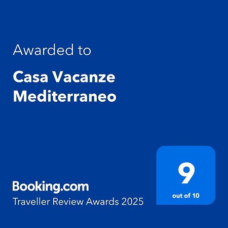 トレ・フォンターネ Casa Vacanze Mediterraneoヴィラ エクステリア 写真